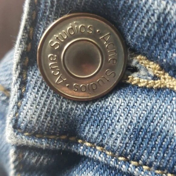 Acne Studios wash denim blue skinny jeans size 26 - Picture 14 of 16